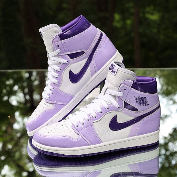 Air Jordan 1 Retro High OG Court Purple Custom - Picture 4 of 13